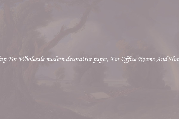 Shop For Wholesale modern decorative paper, For Office Rooms And Homes