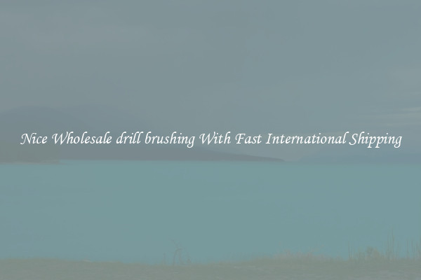 Nice Wholesale drill brushing With Fast International Shipping