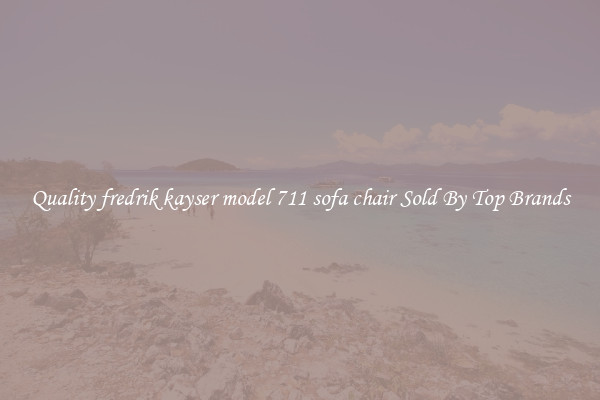 Quality fredrik kayser model 711 sofa chair Sold By Top Brands